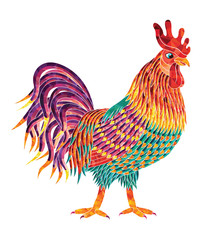 Cock vector illustration
