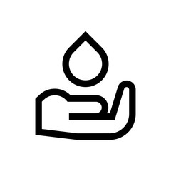 Save the water line icon.