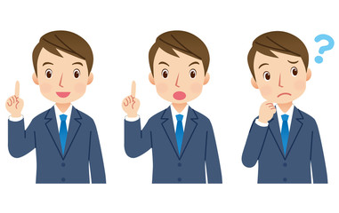 ビジネスマン　男性　ポーズ