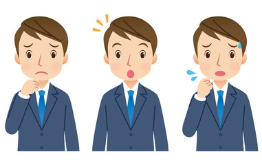 ビジネスマン　男性　ポーズ