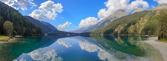 Fototapeta premium Antholzer See Panorama