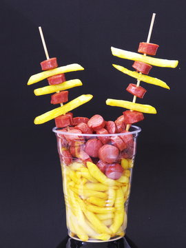 Salchipapas
