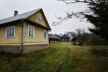 Wieś na Podlasiu