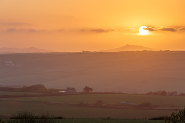 Sunset in Pembrokeshire