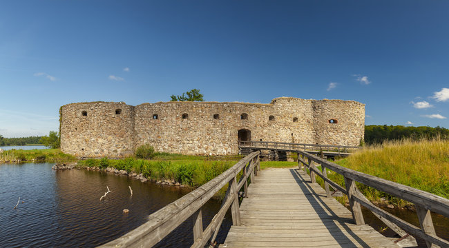 Kronoberg fort ruin Sweden