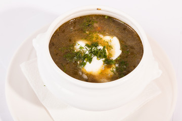 cabbage soup with cream