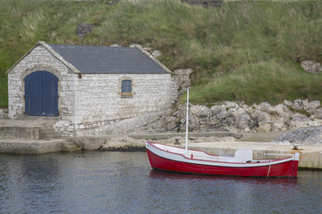 Fototapeta na wymiar Ballintoy Harbour, County Antrim