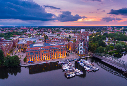 Berlin,  Luftaufname Berlin - Bezirk Spandau