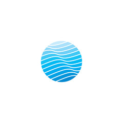 Waves Logo Vector