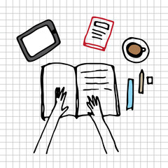 Doodle sketch,Doodle business,Doodle education and Doodle sketch.vector illustration