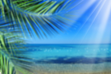 Fototapeta na wymiar background image of beach