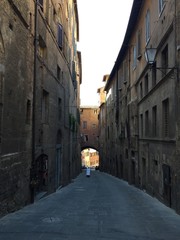 Streets in Siena