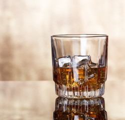 Whiskey on the rocks