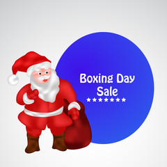 Illustration of elements for Boxing Day 