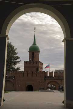 Тульский кремль, Башня Одоевских ворот.