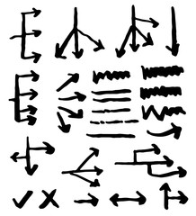 doodle infographic/elements and sketching vector illustration