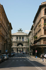 Fototapeta na wymiar Street views, Rome, Italy