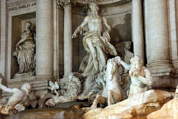 Trevi Fountain, Rome, Italy