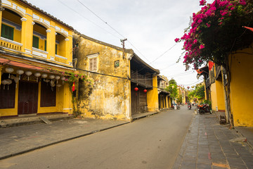 Old houses in UNESCO world heritage Hoi An ancient town