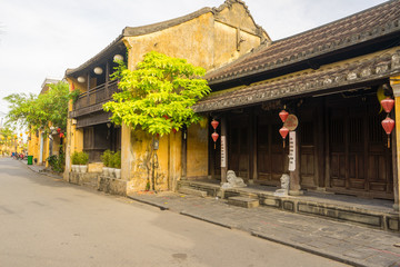 Old houses in UNESCO world heritage Hoi An ancient town