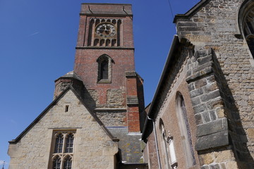 Fototapeta na wymiar Petworth in West Sussex St. Mary's Church