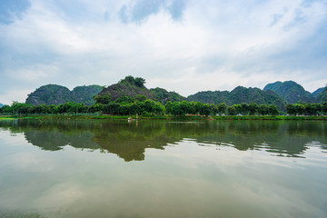 Living in the Trang An Ninh Binh, Viet nam