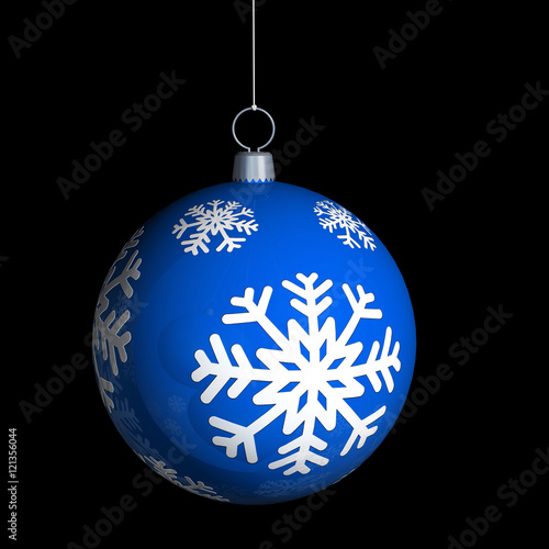 Boule De Noël Flocons De Neige Stock Photo And Royalty