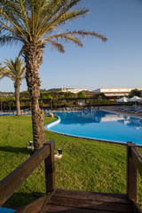 Nice pool in a hotel
