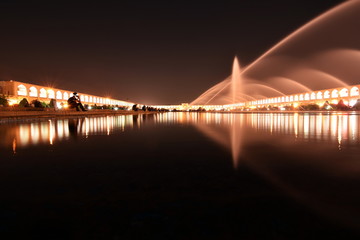 Fototapeta premium Naqsh-e Jahan Square at night,Esfahan, Iran