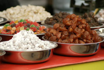 Indian street food-Dry Fruits