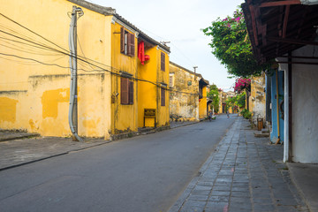 Old houses in UNESCO world heritage Hoi An ancient town