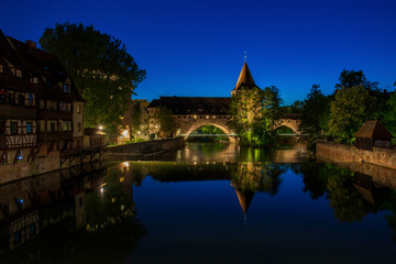 Nürnberg at night