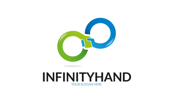 Infinity Hand Logo