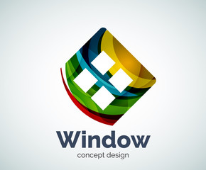 Window logo template