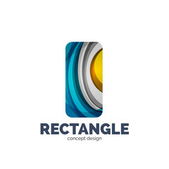 Vector rectangle logo