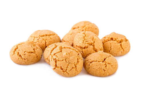 Amaretti cookies traditional Italian biscuits