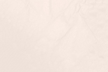 Obraz premium Recycled crumpled light brown paper texture or paper background for design with copy space for text or image.