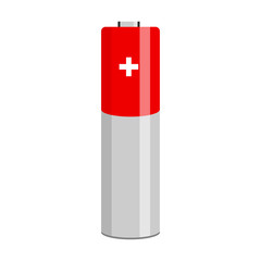 Obraz premium Battery vector icon