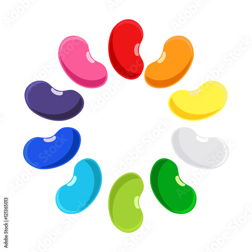 "Jelly beans vector" Stock image and royalty-free vector files on