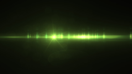 Beautiful light flares. Glowing streaks on dark background. Police light flares