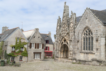 Fototapeta na wymiar Pont-Croix in Brittany