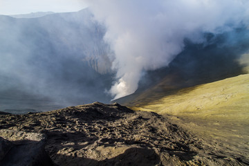 Crater of Mt.Bromo