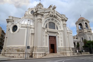 Fototapeta na wymiar Église du Carmel à Messine