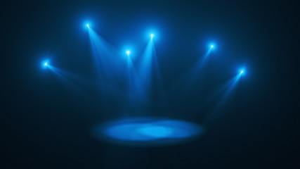 Abstract image of concert lighting
