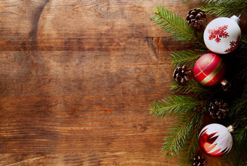 christmas wood  background