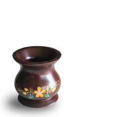 vase, isolated on white background with clipping path.