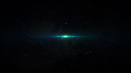 Beautiful light flares. Glowing streaks on dark background. Police light flares
