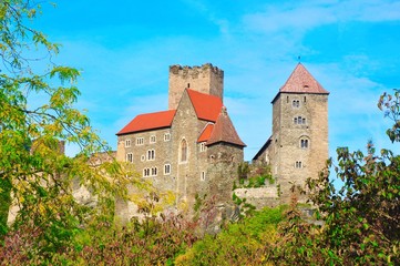 Fototapeta na wymiar Hardegg castle, Austria