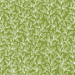 Seamless floral pattern. Vector illustration.