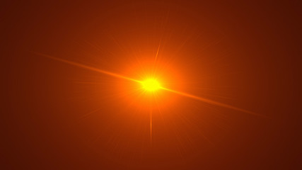 Fototapeta premium Beautiful light flares. Glowing streaks on dark background. Police light flares 